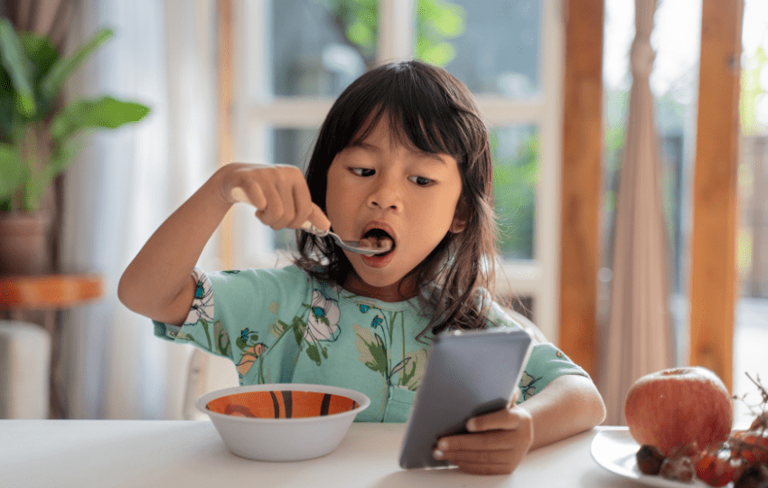 uso de telas na infância