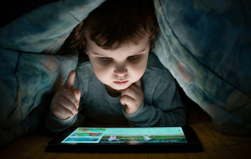 uso de telas na infância