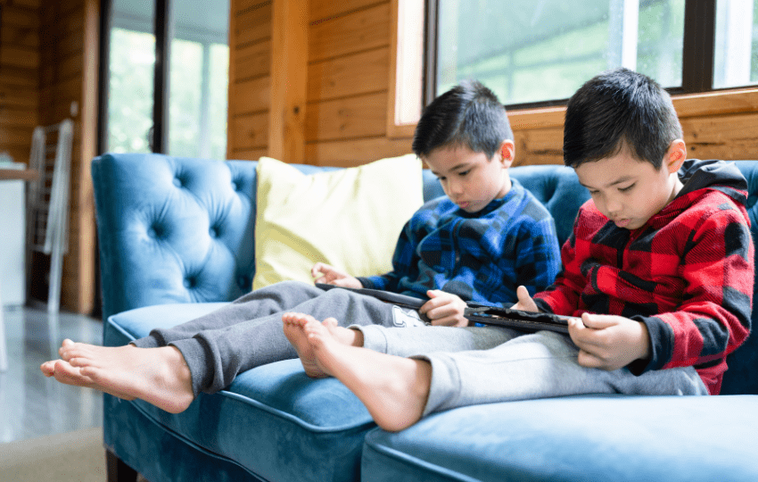 uso de telas na infância