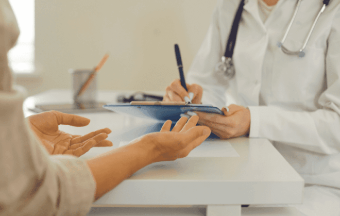 consulta médica para