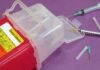 Acidente com material biológico: quando indicar profilaxia pós-exposição (PEP)? descarte de seringas virado, com risco de acidente com material biológico por exposição aos perfurocortantes