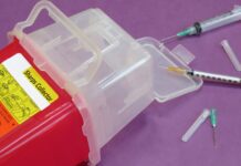 Acidente com material biológico: quando indicar profilaxia pós-exposição (PEP)? descarte de seringas virado, com risco de acidente com material biológico por exposição aos perfurocortantes